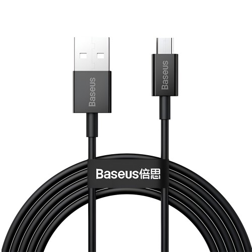 Baseus Cable USB to Micro USB 2A 2m Superior Series, Black