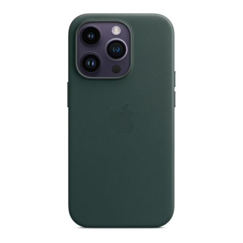 Case Original Leather with MagSafe for iPhone 14 Pro, Forest Green