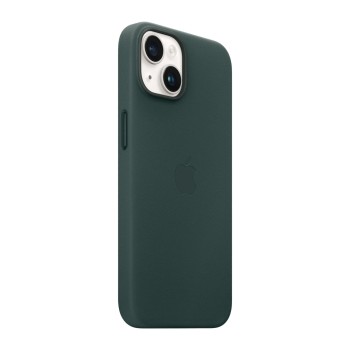 Case Original Leather with MagSafe for iPhone 14, Forest Green