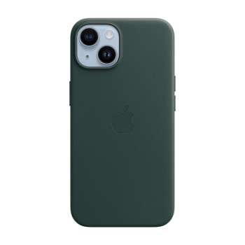 Case Original Leather with MagSafe for iPhone 14, Forest Green