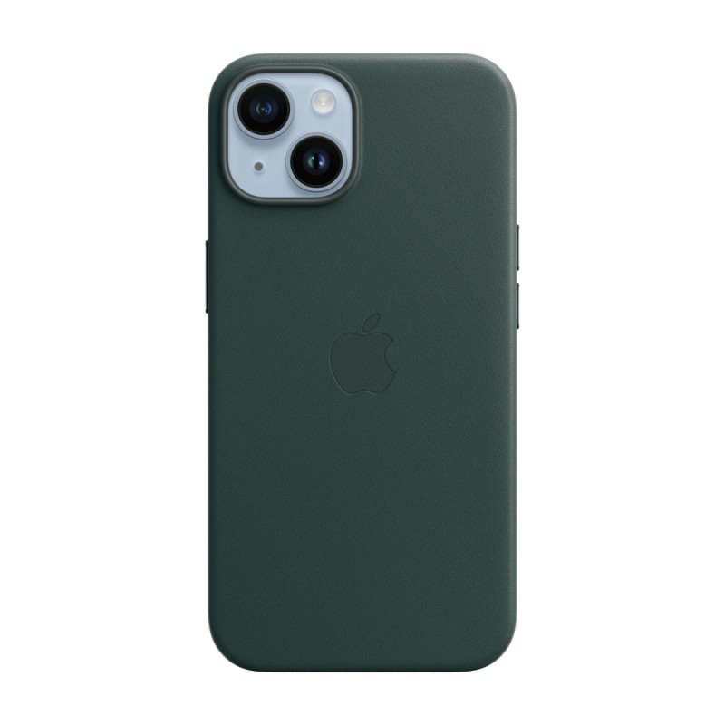 Case Original Leather with MagSafe for iPhone 14, Forest Green