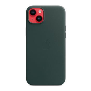 Case Original Leather with MagSafe for iPhone 15 Plus/14 Plus, Forest Green