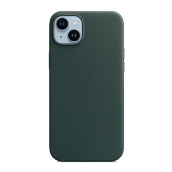 Case Original Leather with MagSafe for iPhone 15 Plus/14 Plus, Forest Green