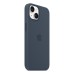 Case Original Silicone with MagSafe for iPhone 14, Storm Blue