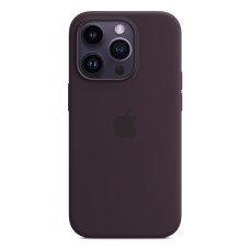 Case Original Silicone with MagSafe for iPhone 14 Pro, Elderberry