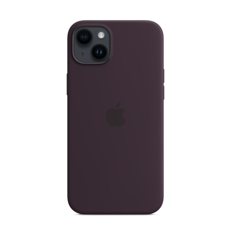 Case Original Silicone with MagSafe for iPhone 15 Plus/14 Plus, Elderberry  