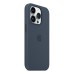 Case Original Silicone with MagSafe for iPhone 14 Pro, Storm Blue