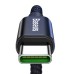 Baseus Cable USB to Type-C Double Fast Charging 5A 1m, Black