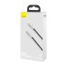 Baseus Cable Type-C to Lightning Metal Cafule Series PD 20W 1m, Black