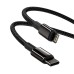 Baseus Cable Type-C to Lightning Tungsten Gold Fast Charging PD 20W 1m, Black