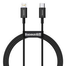 Baseus Cable Type-C to Lightning Superior Series Fast Charging PD 20W 1m, Black