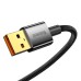 Baseus Cable Explorer Smart Temperature USB-A to Type-C 5A 100W 2m,  Black