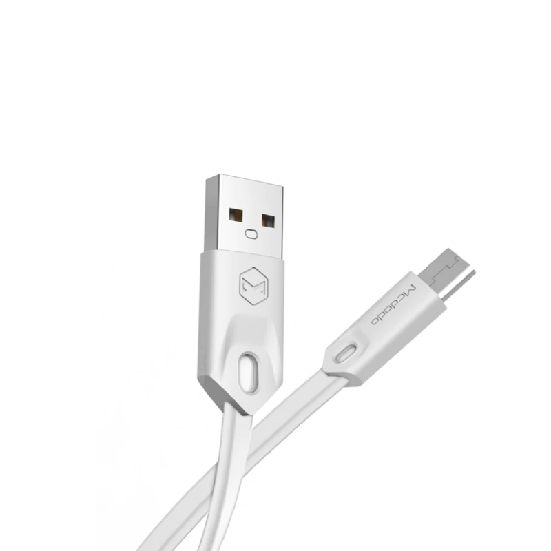 Mcdodo Cable Gorgeous Series USB-A to Micro 1m, White