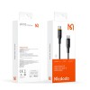 Mcdodo Cable Nest Series Auto Power Off Type-C to Type-C 5A 100W 1.2m, Black Mcdodo Cable Nest Series Auto Power Off Type-C to Type-C 5A 100W 1.2m, Black
