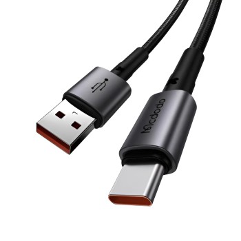 Mcdodo Cable Prism Series USB-A to Type-C 6A 100W 1.2m, Black