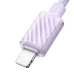 Mcdodo Cable Dichromatic Series USB-A to Lightning 3A 1.2m, Purple