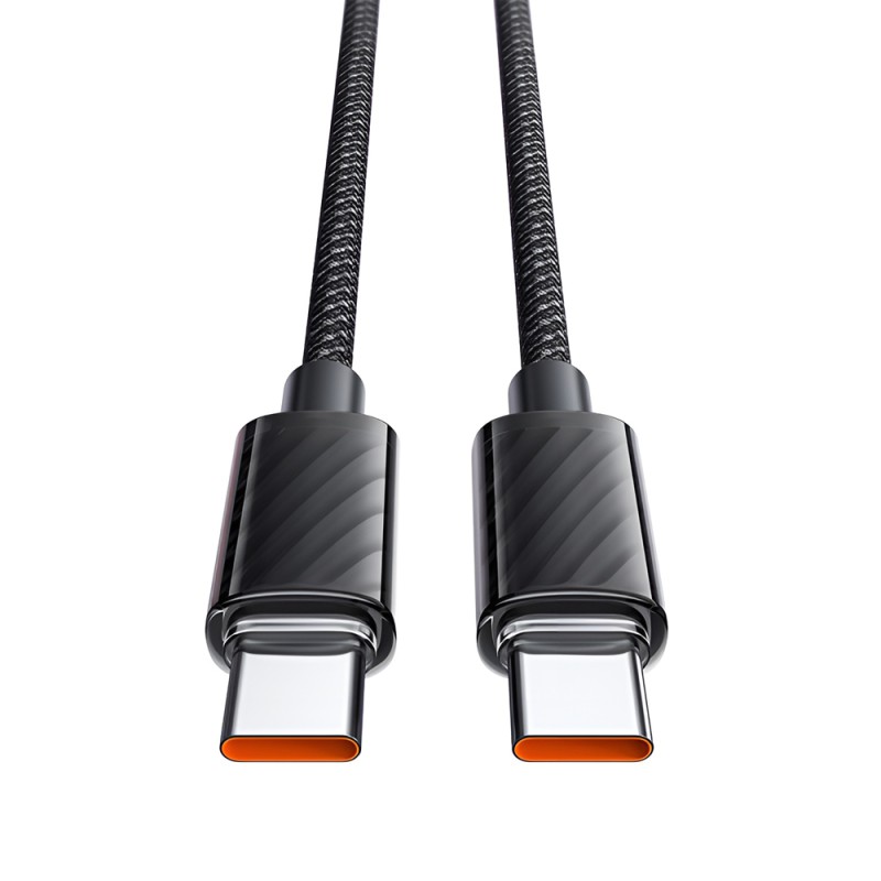 Mcdodo Cable Dichromatic Series Type-C to Type-C 5A 100W 1.2m, Black