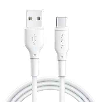 Mcdodo Cable USB-A to Type-C 5A 100W 1.2M, White