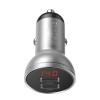 Baseus Car Charger 2xUSB Fast Charge 24W, Grey
