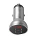 Baseus Car Charger 2xUSB Fast Charge 24W, Grey