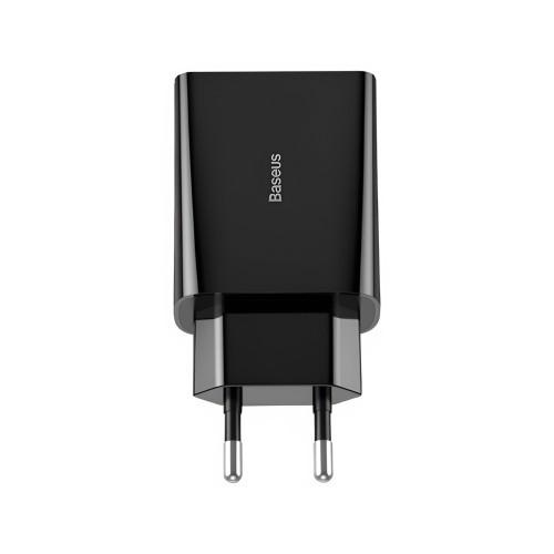 Baseus Wall Charger Speed Mini 1C 1*Type-C 20W, Black