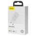 Baseus Wall Charger Speed Mini 1C 1*Type-C 20W, White
