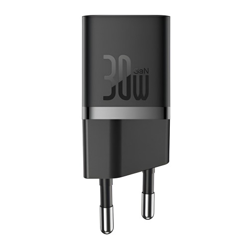 Baseus Wall Charger GaN5 Mini 1C 1*Type-C 30W, Black