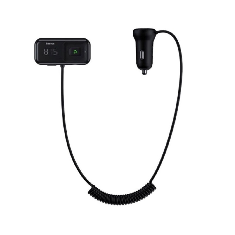 Baseus Car Charger MP3 Typed S-16 2xUSB 3.1A, Black