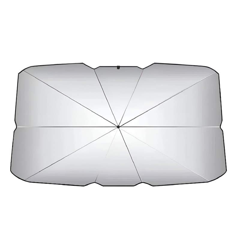 Compact Car Use Umbrella Sunshade for Car 79x140cm, Black