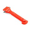 Car Emergency Safety Escape Hammer and Seatbelt Cutter 2 in 1, Red