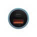 Baseus Car Charger Golden Contactor Max 1*USB-A+1*Type-C 60W, Blue