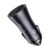 Baseus Car Charger Golden Contactor Pro 2*Type-C 40W, Grey