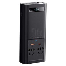 Baseus Car Power Inverter 500W (220V EU ), Black