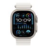 Watch Ultra 2, 49mm, Titanium (White Ocean Strap Orange) (Replica)