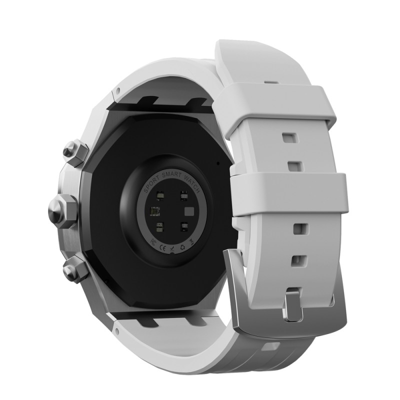 Charome Smart Watch HD Call T12 Amoled, Silver