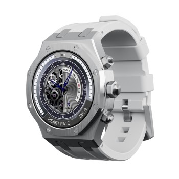 Charome Smart Watch HD Call T12 Amoled, Silver