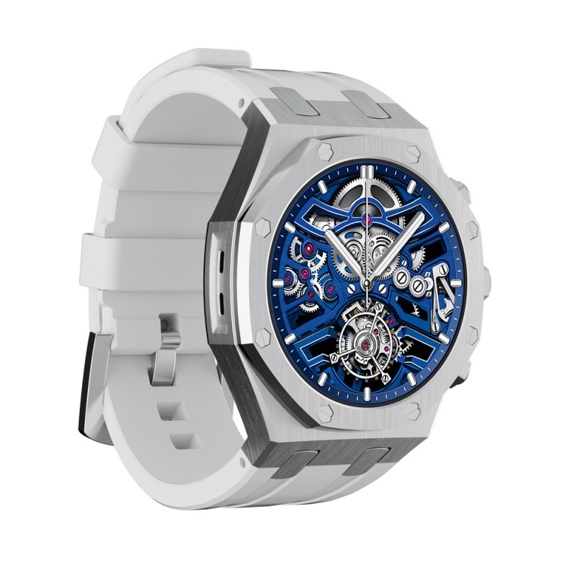 Charome Smart Watch HD Call T12 Amoled, Silver