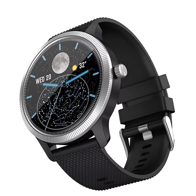Charome Smart Watch T7 HD Call, Black 