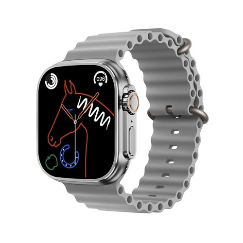 Charome Smart Watch HD Call T8 Ultra, Silver 