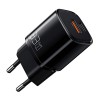 Mcdodo Wall Charger Nano Series 1*USB-A+1*Type-C 3A 33W, Black