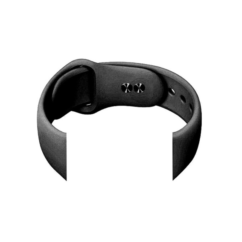 Classic Apple Watch Strap Silica Gel 38/40/41mm M/L Black