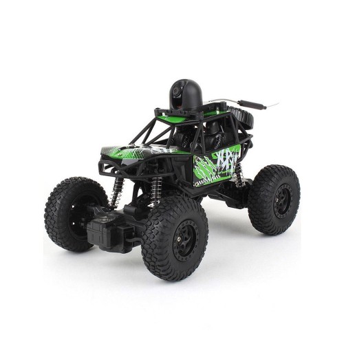 XPower RC Car Camera (720p) with Phone BT Control, Green