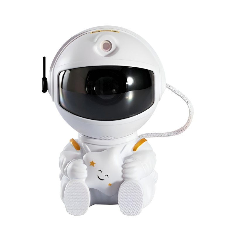 Cute Series Night Light Astronaut, White (Damaged Box)