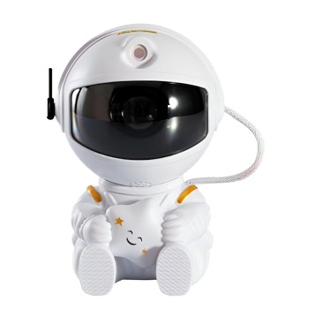 Cute Series Night Light Astronaut, White