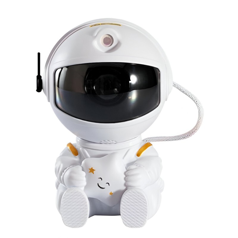 Cute Series Night Light Astronaut, White