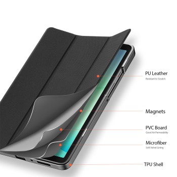 DUX DUCIS Tablet Case Samsung Tab A11 / A9 DOMO, Black