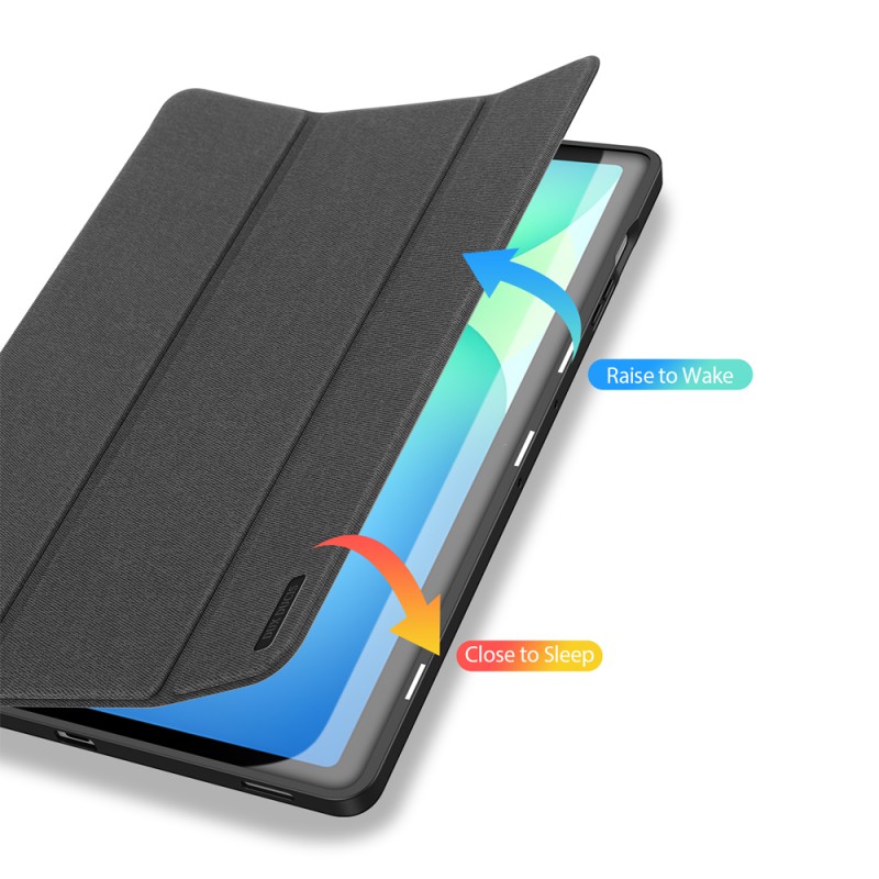 DUX DUCIS Tablet Case Samsung Tab S10 FE Plus DOMO, Black