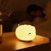 Baseus Cute Series Kitty Silicone Night Light, White