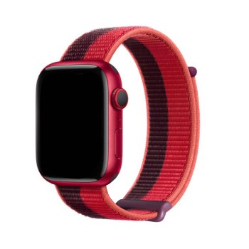 DUX DUCIS Apple Watch Strap Sport Version 42MM/44MM/45MM, Cherry Red