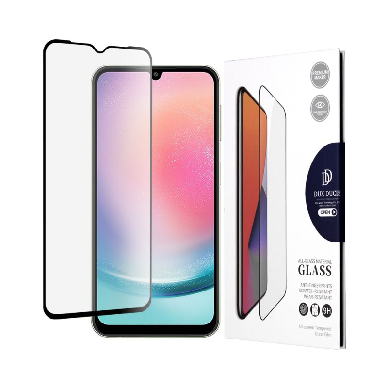 DUX DUCIS Tempered Glass Samsung A24, Black